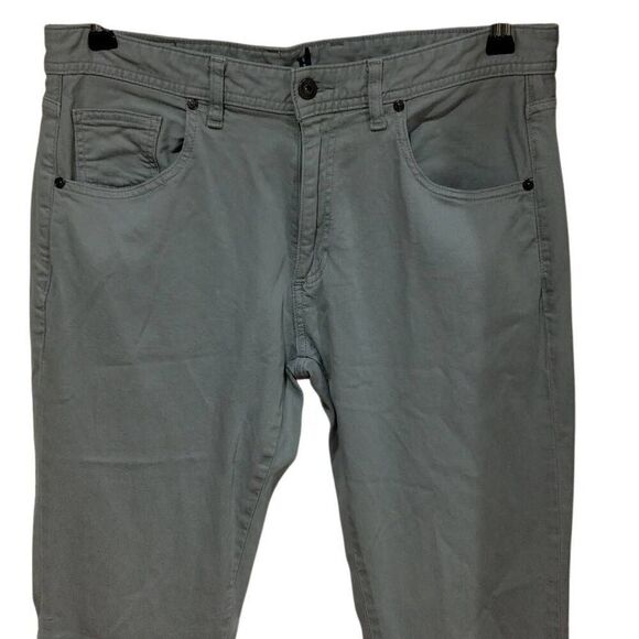 Johnnie-O 5 Pocket Jean Cut Pants Size 33x34 US Hugo In Mako Mako - Picture 4 of 9